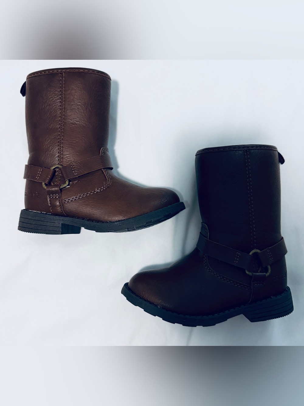 Girls brown boots size 8